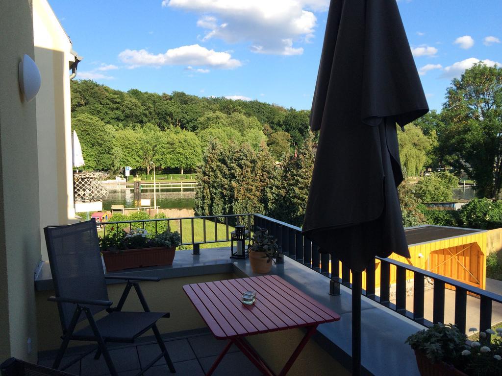 Ferienwohnung "An Der Schleuse" Woltersdorf  Esterno foto